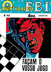 Aventuras do Fbi (1967)  n° 163 - Agência Portuguesa de Revistas