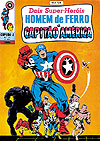 Homem de Ferro e Capitão América (Capitão Z)  n° 21 - Ebal