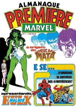 Almanaque Premiere Marvel  n° 1