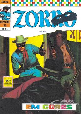 Zorro (Em Cores) Especial  n° 36