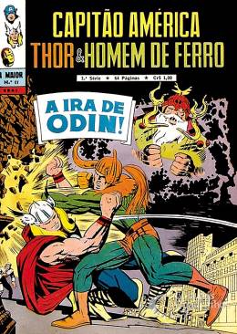 Capitão América, Thor e Homem de Ferro (A Maior)  n° 11