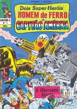 Homem de Ferro e Capitão América (Capitão Z)  n° 4
