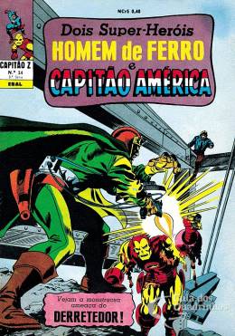 Homem de Ferro e Capitão América (Capitão Z)  n° 14