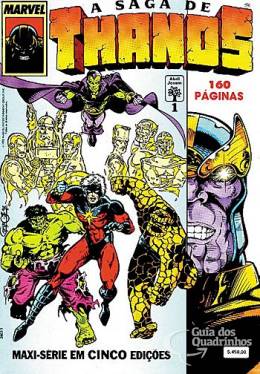 Saga de Thanos, A  n° 1