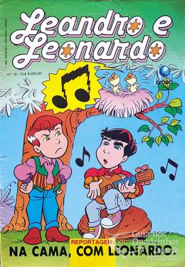 Leandro e Leonardo em Quadrinhos  n° 16