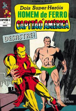 Homem de Ferro e Capitão América (Capitão Z)  n° 7