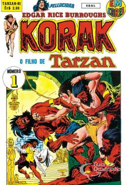 Korak O Filho de Tarzan (Tarzan-Bi em Cores)  n° 1