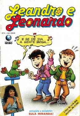 Leandro e Leonardo em Quadrinhos  n° 6