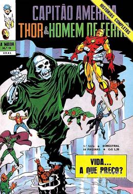 Capitão América, Thor e Homem de Ferro (A Maior)  n° 15