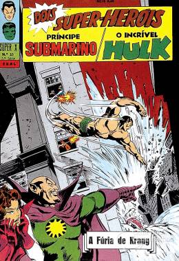 Príncipe Submarino e O Incrível Hulk (Super X)  n° 10