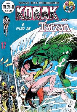 Korak O Filho de Tarzan (Tarzan-Bi em Cores)  n° 17