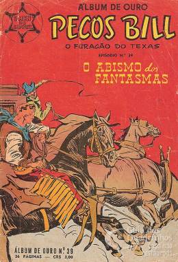 Pecos Bill - O Furacão do Texas (Álbum de Ouro)  n° 39