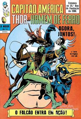 Capitão América, Thor e Homem de Ferro (A Maior)  n° 2