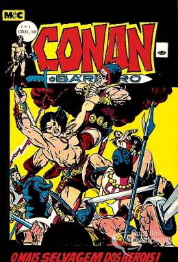 Conan, O Bárbaro  n° 1