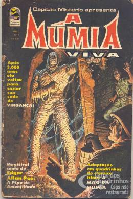 Múmia Viva, A (Capitão Mistério Apresenta)  n° 1