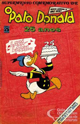 Suplemento Comemorativo de O Pato Donald 25 Anos  n° 3