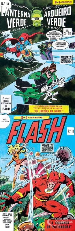 Lanterna Verde e Arqueiro Verde & Flash (Invictus 2 em 1)  n° 13