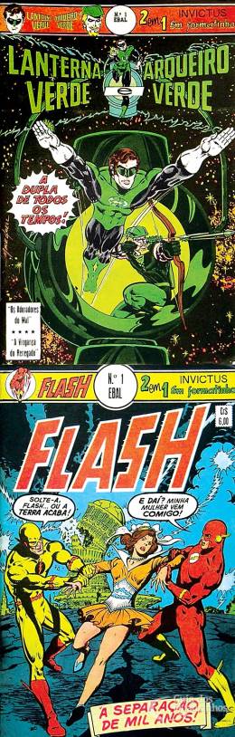 Lanterna Verde e Arqueiro Verde & Flash (Invictus 2 em 1)  n° 1