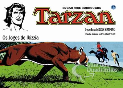 Tarzan/Russ Manning n° 17 - Edições Lirio Comics