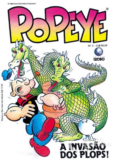 Popeye n° 4 - Globo
