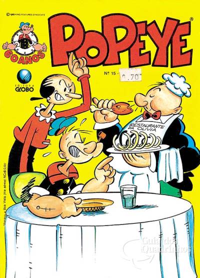 Popeye n° 15 - Globo