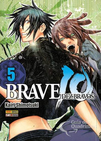 Brave 10 - Dez Bravos n° 5 - Panini