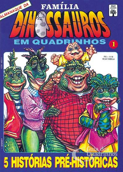 Almanaque da Família Dinossauros n° 1 - Abril