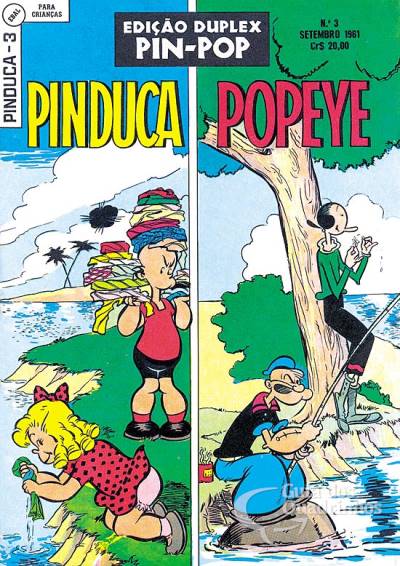 Pinduca/Popeye (Edição Duplex Pin-Pop) n° 3 - Ebal