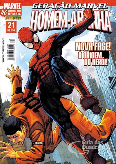 Geração Marvel - Homem-Aranha n° 21 - Panini