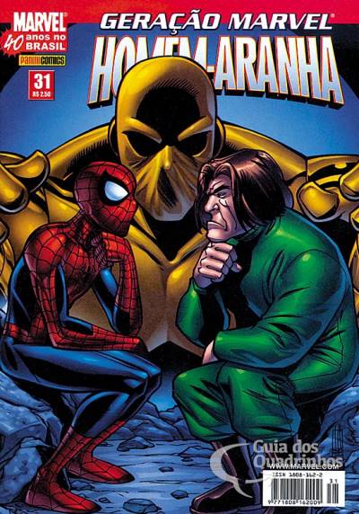Geração Marvel - Homem-Aranha n° 31 - Panini