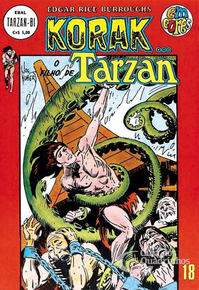 Korak O Filho de Tarzan (Tarzan-Bi em Cores) n° 18 - Ebal