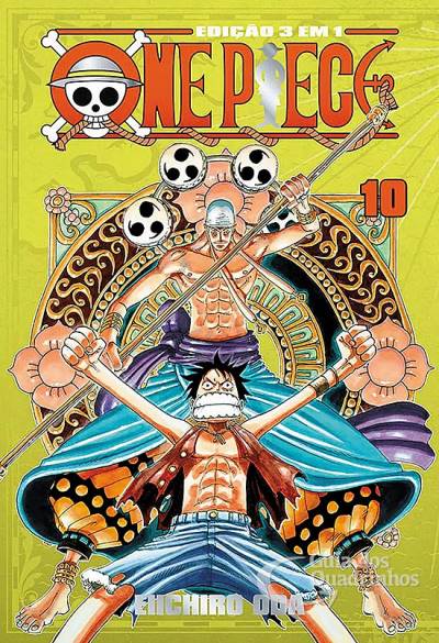 One Piece - Edição 3 em 1 n° 10 - Panini
