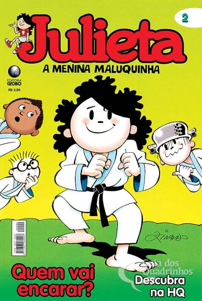 Julieta A Menina Maluquinha N° 2globo Guia Dos Quadrinhos