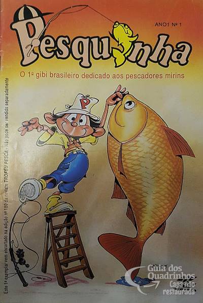 Pesquinha - O Primeiro Gibi Brasileiro Dedicado Aos Pescadores Mirins n° 1 - Zillig Editora