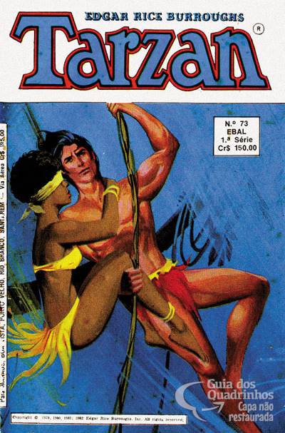 Tarzan (Em Formatinho) n° 73 - Ebal