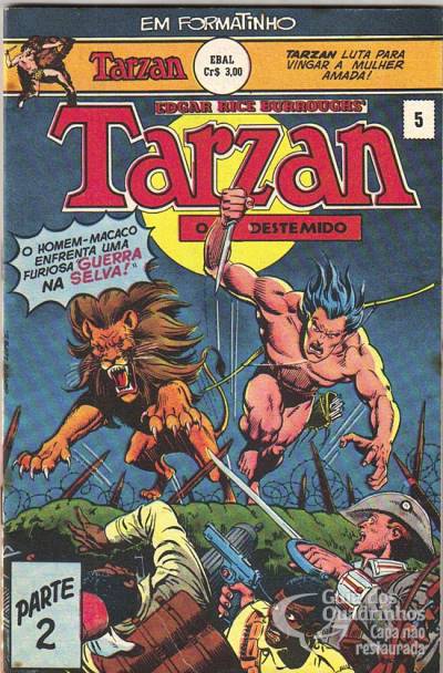 Tarzan (Em Formatinho) n° 5 - Ebal