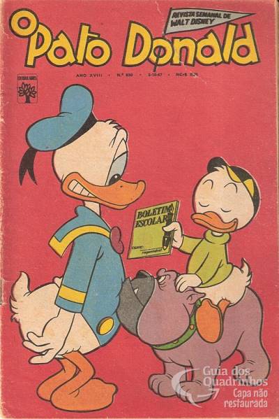 Pato Donald, O n° 830 - Abril