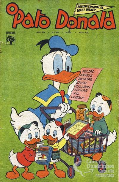 Pato Donald, O n° 860 - Abril