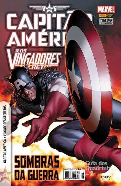 Capitão América & Os Vingadores Secretos n° 16 - Panini