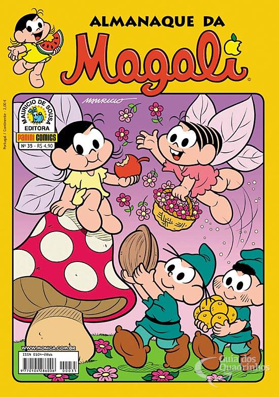 Almanaque Da Magali 1ª Série N° 35panini Guia Dos Quadrinhos 3544