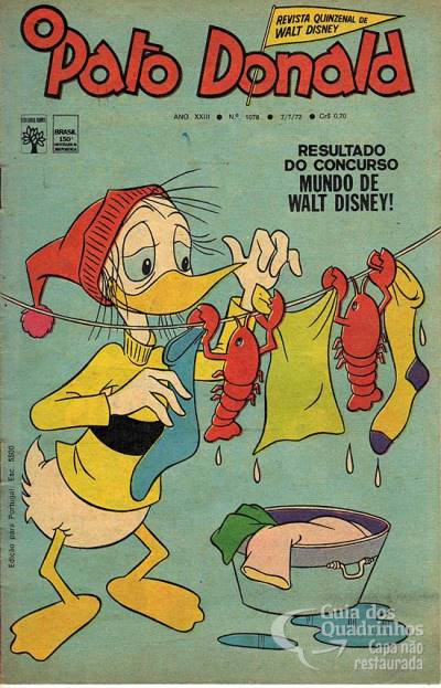 Pato Donald, O n° 1078 - Abril