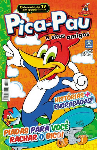 Pica-Pau e Seus Amigos em Quadrinhos n° 62 - Deomar