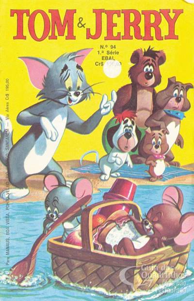 Tom & Jerry em Cores n° 94 - Ebal