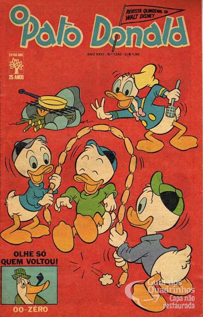 Pato Donald, O n° 1242 - Abril