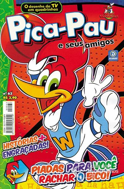Pica-Pau e Seus Amigos em Quadrinhos n° 63 - Deomar
