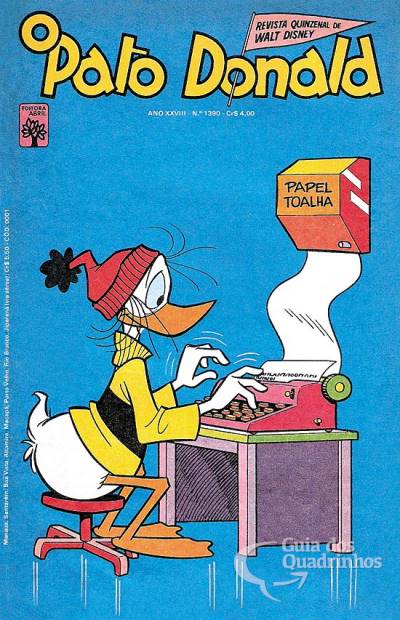 Pato Donald, O n° 1390 - Abril