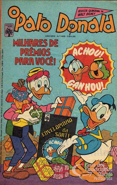 Pato Donald, O n° 1406 - Abril