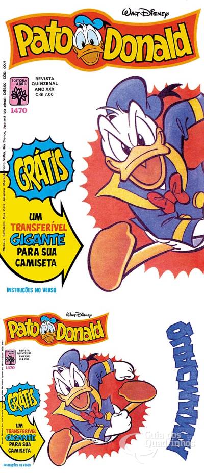 Pato Donald, O n° 1470 - Abril