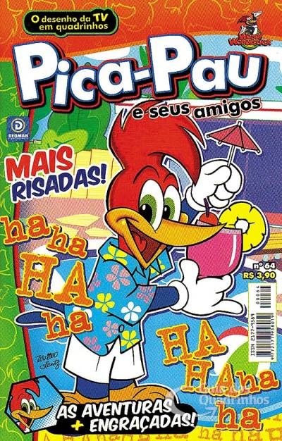 Pica-Pau e Seus Amigos em Quadrinhos n° 64 - Deomar