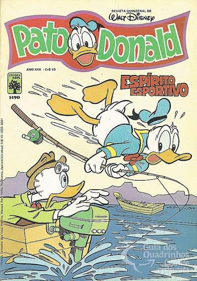 Pato Donald, O n° 1490 - Abril